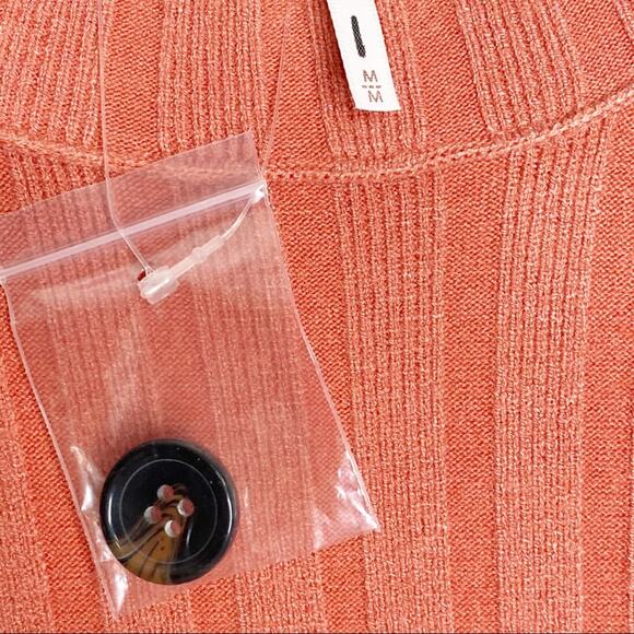 NWOT Free People Blush Ribbed Sweater Dress Medium - Picture 5 of 9